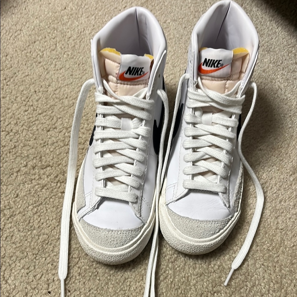 Nike Women's White High-Top Sneakers